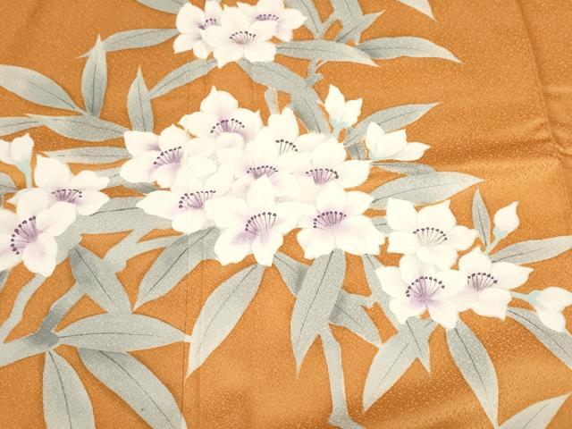 平和屋着物■訪問着　枝花文　三越扱い　正絹　逸品　CABF9795ev