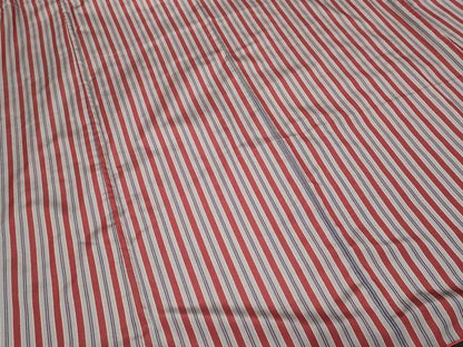 平和屋着物■上質な紬　縞　正絹　逸品　CABF9803ev