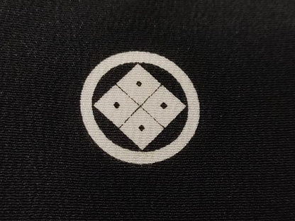 平和屋着物■豪華黒留袖　駒刺繍　檜扇御所解文　金彩　正絹　逸品　CABF9804ev