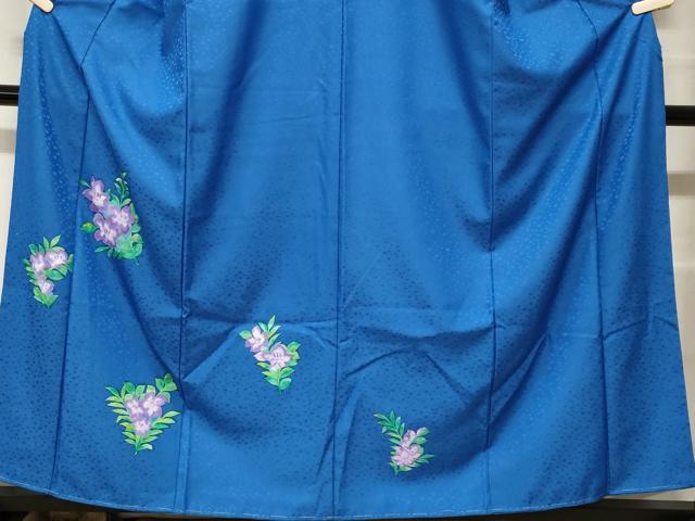 平和屋着物■訪問着　枝花文　洗える着物　未使用　CABF9816ev