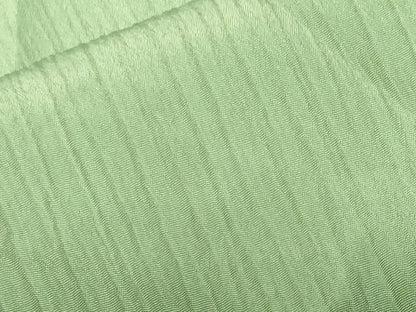 平和屋着物■男性　長襦袢　袷　ふくれ織　薄緑色　洗える着物　CABF9825ev