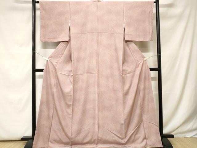 平和屋着物■上質な小紋　霞文　暈し染め　正絹　逸品　CABF9829ev