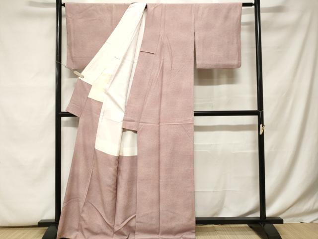 平和屋着物■上質な小紋　霞文　暈し染め　正絹　逸品　CABF9829ev