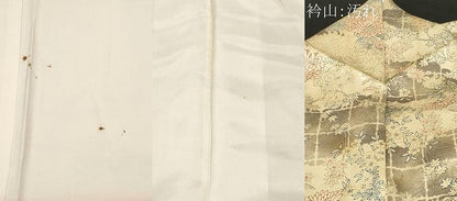 平和屋着物■上質な小紋　雲取り花文　正絹　逸品　CABF9836ev
