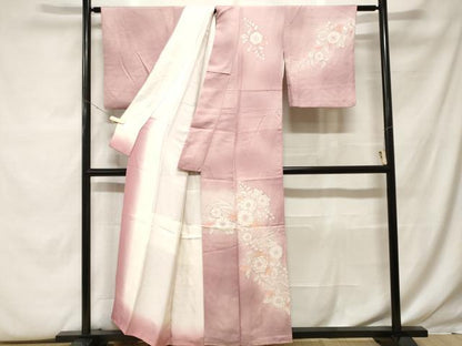 平和屋着物■訪問着　辻が花　たたき染め　正絹　逸品　CABF9874ev