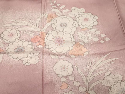 平和屋着物■訪問着　辻が花　たたき染め　正絹　逸品　CABF9874ev