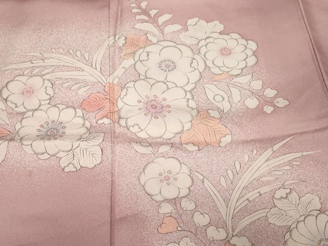 平和屋着物■訪問着　辻が花　たたき染め　正絹　逸品　CABF9874ev