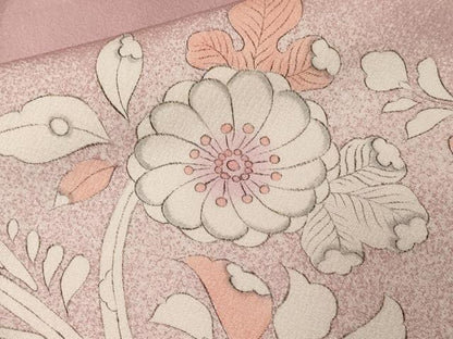 平和屋着物■訪問着　辻が花　たたき染め　正絹　逸品　CABF9874ev