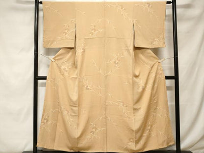 平和屋着物■訪問着　枝花文　正絹　逸品　CABF9876ev