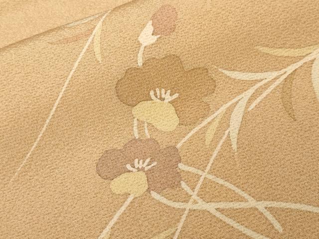 平和屋着物■訪問着　枝花文　正絹　逸品　CABF9876ev