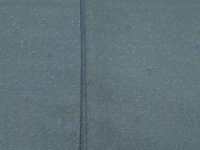 平和屋着物■訪問着 色無地 舞花文 錆鼠色 正絹 逸品 CABF9930ev