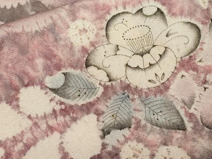 平和屋着物■訪問着 辻が花 暈し染め 正絹 逸品 CABF9933ev