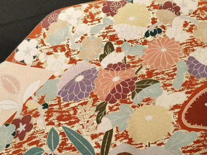 平和屋着物■豪華黒留袖 駒刺繍 辻が花 金彩 正絹 逸品 CABF9945ev