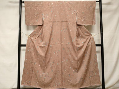平和屋着物■上質な小紋　唐子　正絹　逸品　CABF9952ev