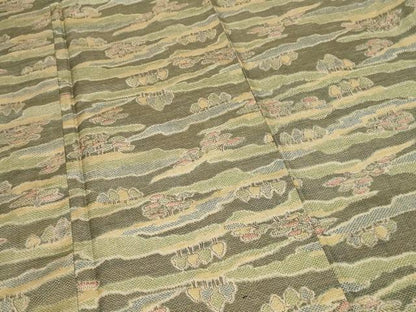 平和屋着物■上質な紬　樹林文　正絹　逸品　未使用　CABF9960ev