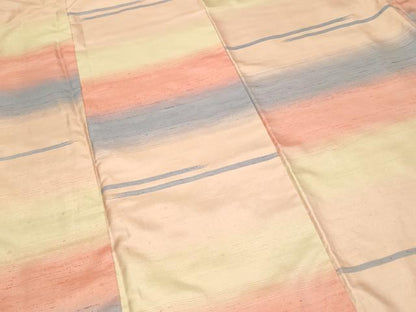 平和屋着物■上質な紬　霞文　正絹　逸品　CABF9963ev