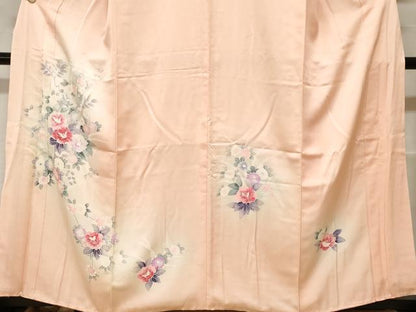 平和屋着物■訪問着　枝花文　暈し染め　正絹　逸品　CABF9969ev