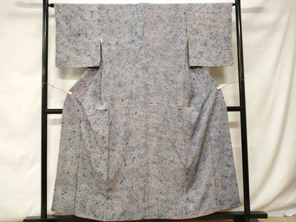 平和屋着物■上質な小紋　鹿の子文　正絹　逸品　CABF9980ev