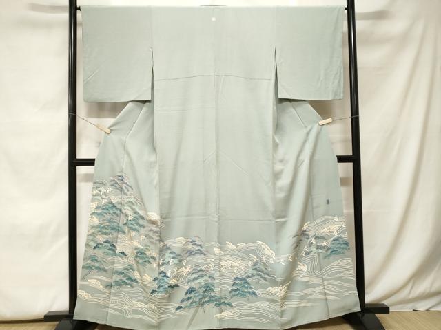 平和屋着物■豪華色留袖　作家物　立波飛鳥松文　正絹　逸品　CABF9995ev