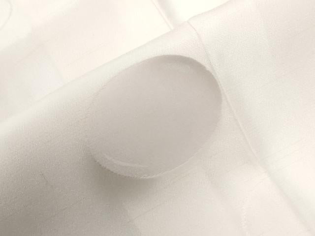 平和屋着物●長襦袢　袷　丸地紋　正絹　逸品　CABG0019yc