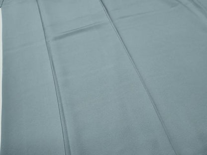 平和屋着物●上質な色無地　浅縹色　正絹　逸品　CABG0024yc