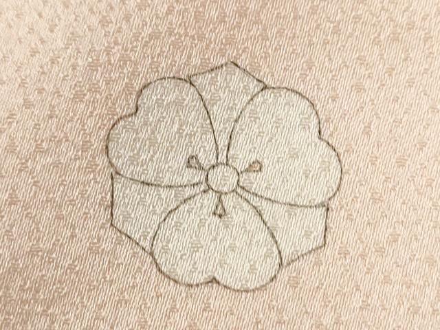 平和屋着物●京友禅の第一人者　松井青々　色留袖　駒刺繍　牡丹花車文　暈し染め　金彩　正絹　逸品　CABG0029yc