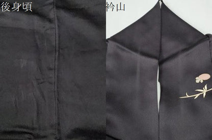 平和屋着物●訪問着　刺繍　万寿菊　金彩　正絹　逸品　CABG0030yc