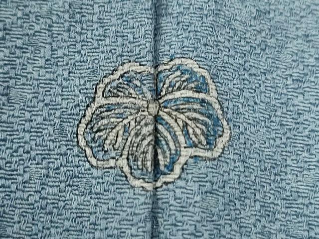 平和屋着物●京友禅作家　松井佚鴦　訪問着　駒刺繍　花蝶丸文　金彩　正絹　逸品　CABG0050yc