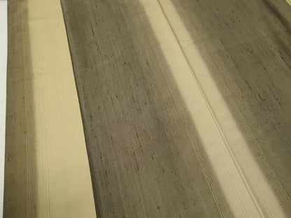 平和屋着物●伝統工芸士　馬淵登　紬　霞文　証紙付き　正絹　逸品　未使用　CABG0053yc