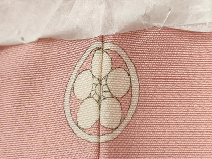 平和屋着物●訪問着　友禅　作家物　枝花文　暈し染め　正絹　逸品　未使用　CABG0066yc