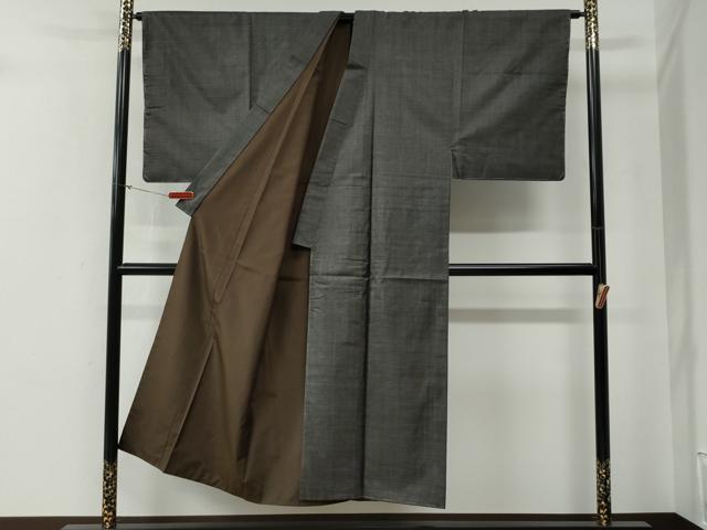 平和屋着物●男性　本場大島紬　アンサンブル　100亀甲　総詰め　正絹　逸品　未使用　CABG0097yc
