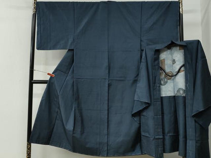 平和屋着物●男性　本場大島紬　アンサンブル　100亀甲　総詰め　正絹　逸品　未使用　CABG0098yc