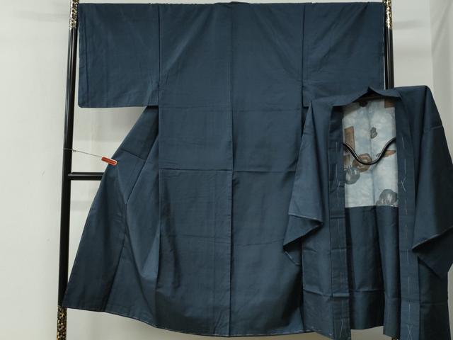 平和屋着物●男性　本場大島紬　アンサンブル　100亀甲　総詰め　正絹　逸品　未使用　CABG0098yc
