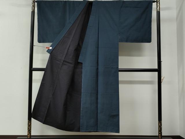平和屋着物●男性　本場大島紬　アンサンブル　100亀甲　総詰め　正絹　逸品　未使用　CABG0098yc