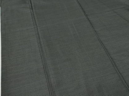 平和屋着物●男性　本場大島紬　アンサンブル　格子　正絹　逸品　CABG0099yc
