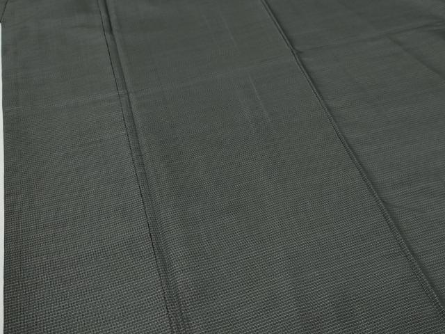 平和屋着物●男性　本場大島紬　アンサンブル　格子　正絹　逸品　CABG0099yc