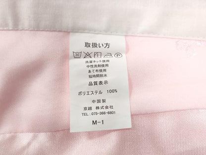 平和屋着物●小振袖　二尺袖・長襦袢セット　矢羽文　洗える着物　CABG0104yc