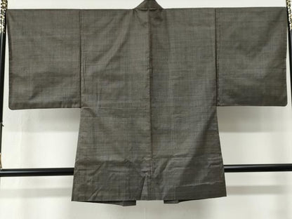 平和屋着物●男性　本場大島紬　アンサンブル　100亀甲　総詰め　正絹　逸品　CABG0106yc