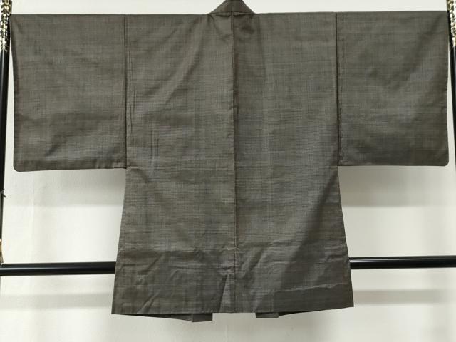 平和屋着物●男性　本場大島紬　アンサンブル　100亀甲　総詰め　正絹　逸品　CABG0106yc