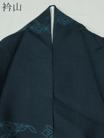 平和屋着物●色留訪問着　作家物　猫　舞花文　やまと金ラベル　正絹　逸品　CABG0121yc