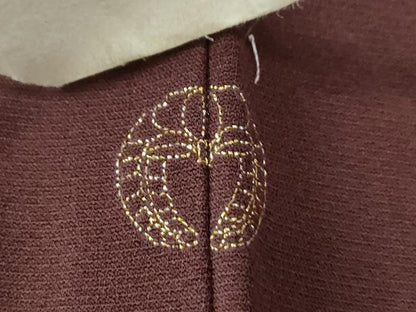 平和屋着物●訪問着　駒刺繍　溢れ松葉菱松文　金銀彩　やまと誂製　正絹　逸品　未使用　CABG0126yc