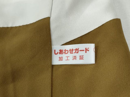 平和屋着物●世界的人形師　辻村寿三郎　ジュサブロー　訪問着　舞花弁　金彩　正絹　逸品　CABG0127yc