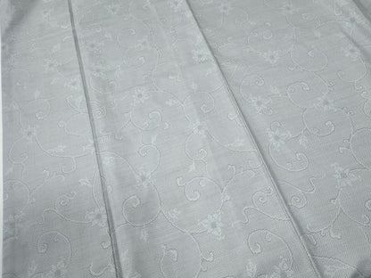 平和屋着物●本場大島紬　9マルキ　花唐草文　正絹　逸品　CABG0128yc