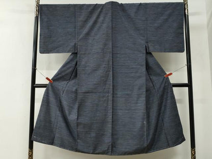平和屋着物●男性　紬　霞文　正絹　逸品　未使用　CABG0136yc