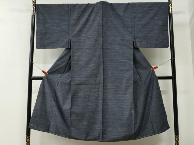 平和屋着物●男性　紬　霞文　正絹　逸品　未使用　CABG0136yc