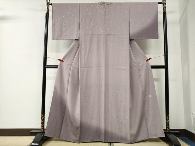 平和屋着物●日本舞踊家 岩井流宗元　岩井友見　訪問着　箔散らし地紋　暈し染め　正絹　逸品　CABG0153yc