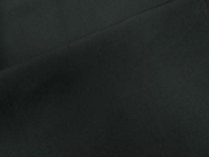 平和屋着物●男性　黒紋付　羽織セット　羽裏：虎・龍　キングサイズ　正絹　逸品　CABG0187yc