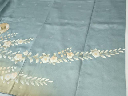 平和屋着物●訪問着　辻が花　暈し染め　金彩　正絹　逸品　未使用　CABG0191yc