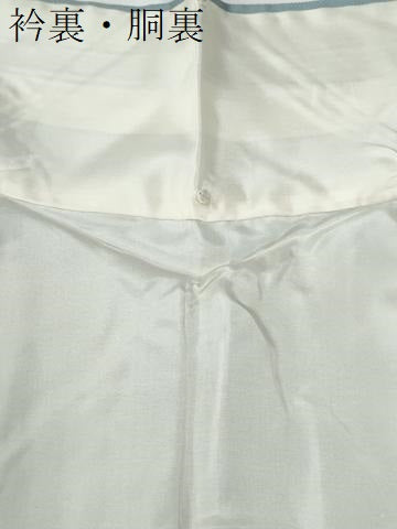 平和屋着物●訪問着　辻が花　暈し染め　金彩　正絹　逸品　未使用　CABG0191yc