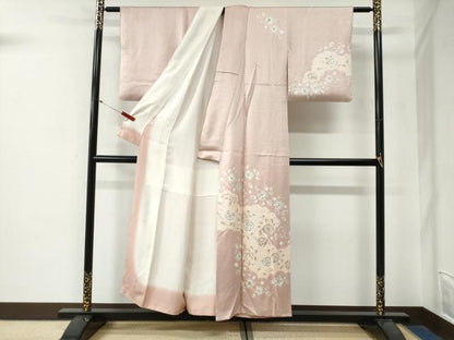 平和屋着物●訪問着　辻が花　絞り　正絹　逸品　CABG0224yc